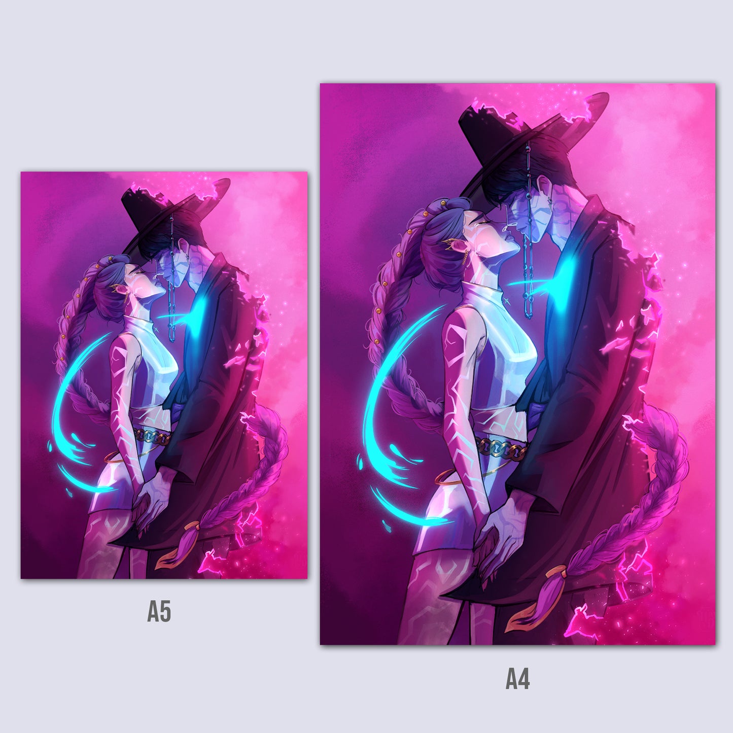 Rumi x Jinu Print
