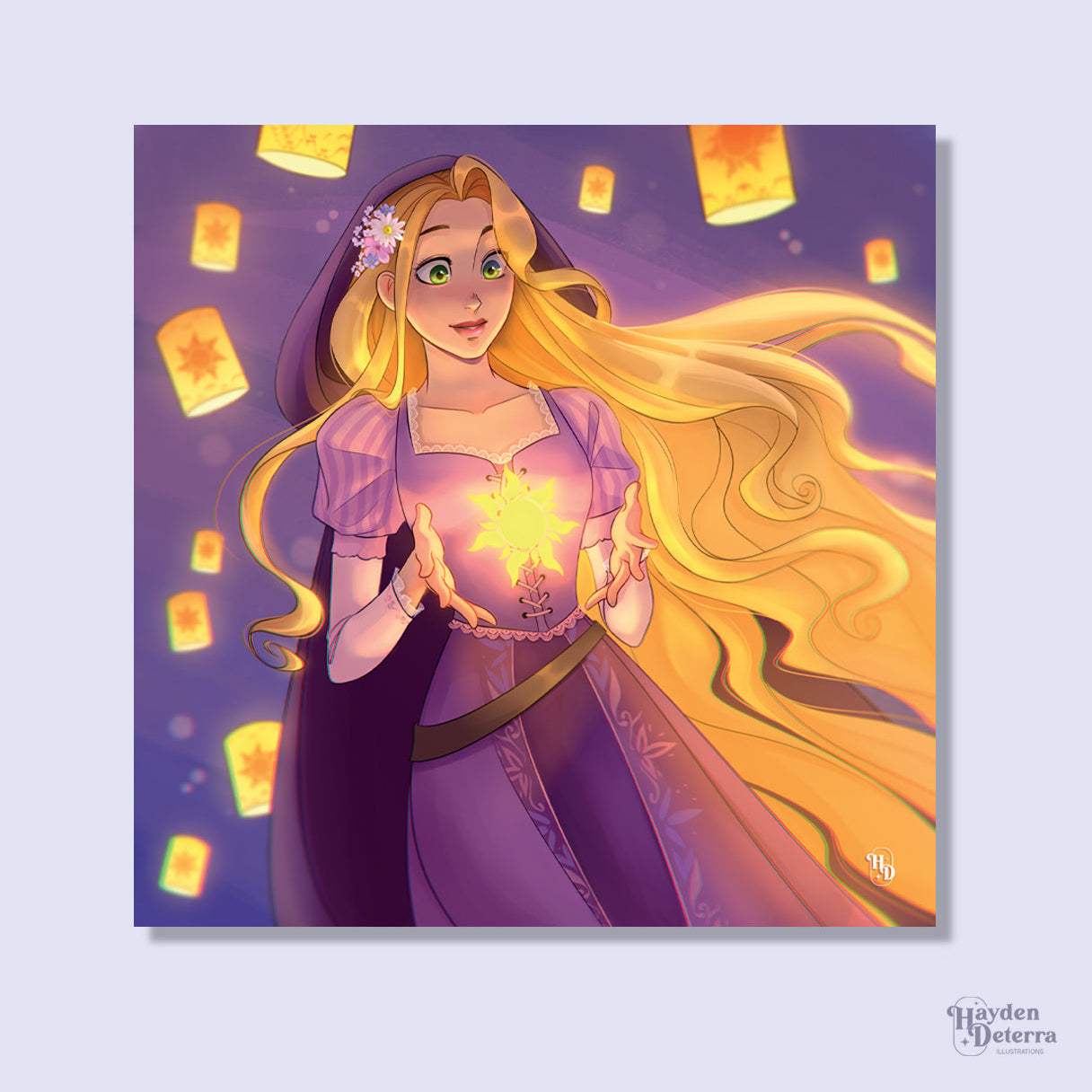 Rapunzel Print