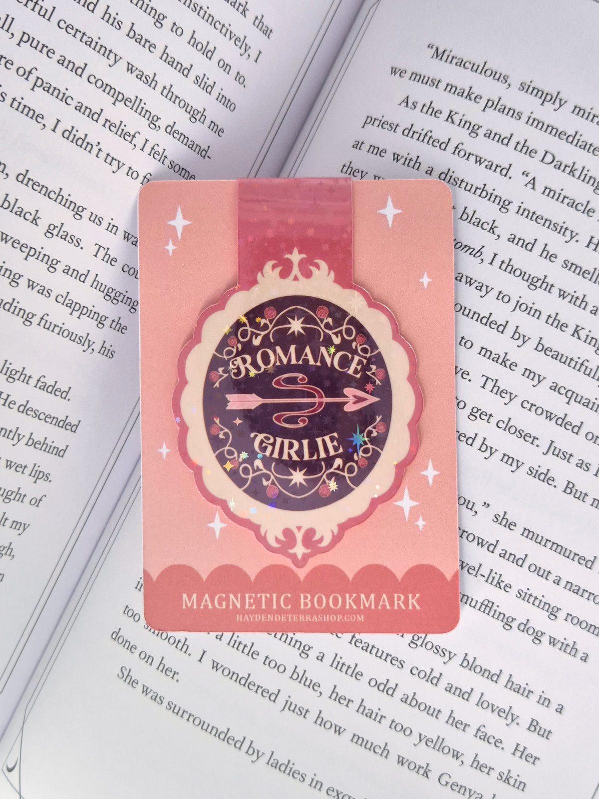 Romance Girlie Marque-page magnétique