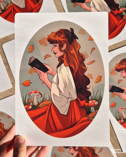 Autumn Girlie Print