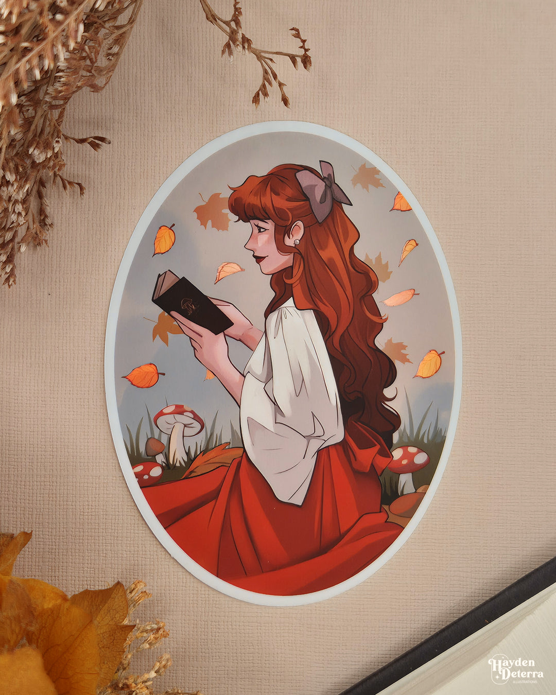 Autumn Girlie Sticker