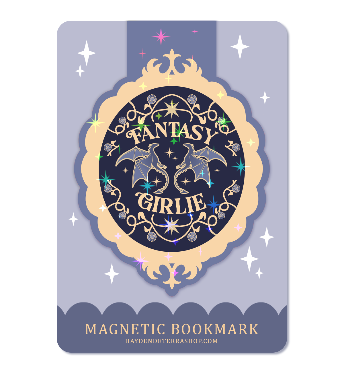 Fantasy Girlie Marque-page magnétique