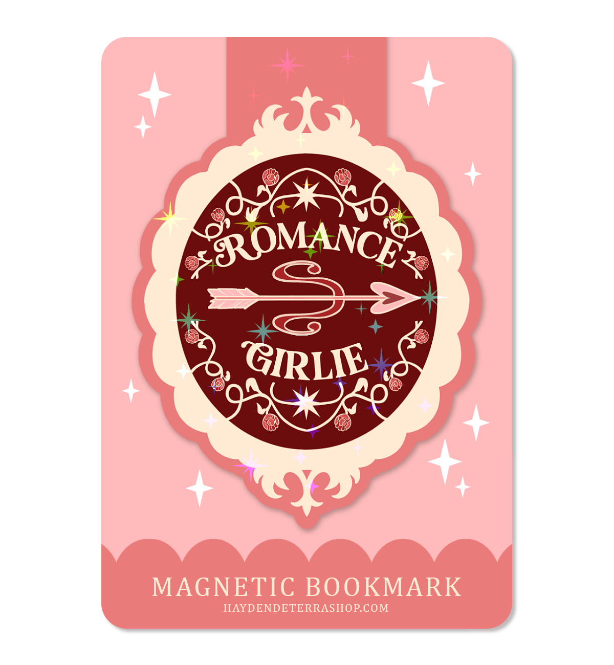 Romance Girlie Marque-page magnétique