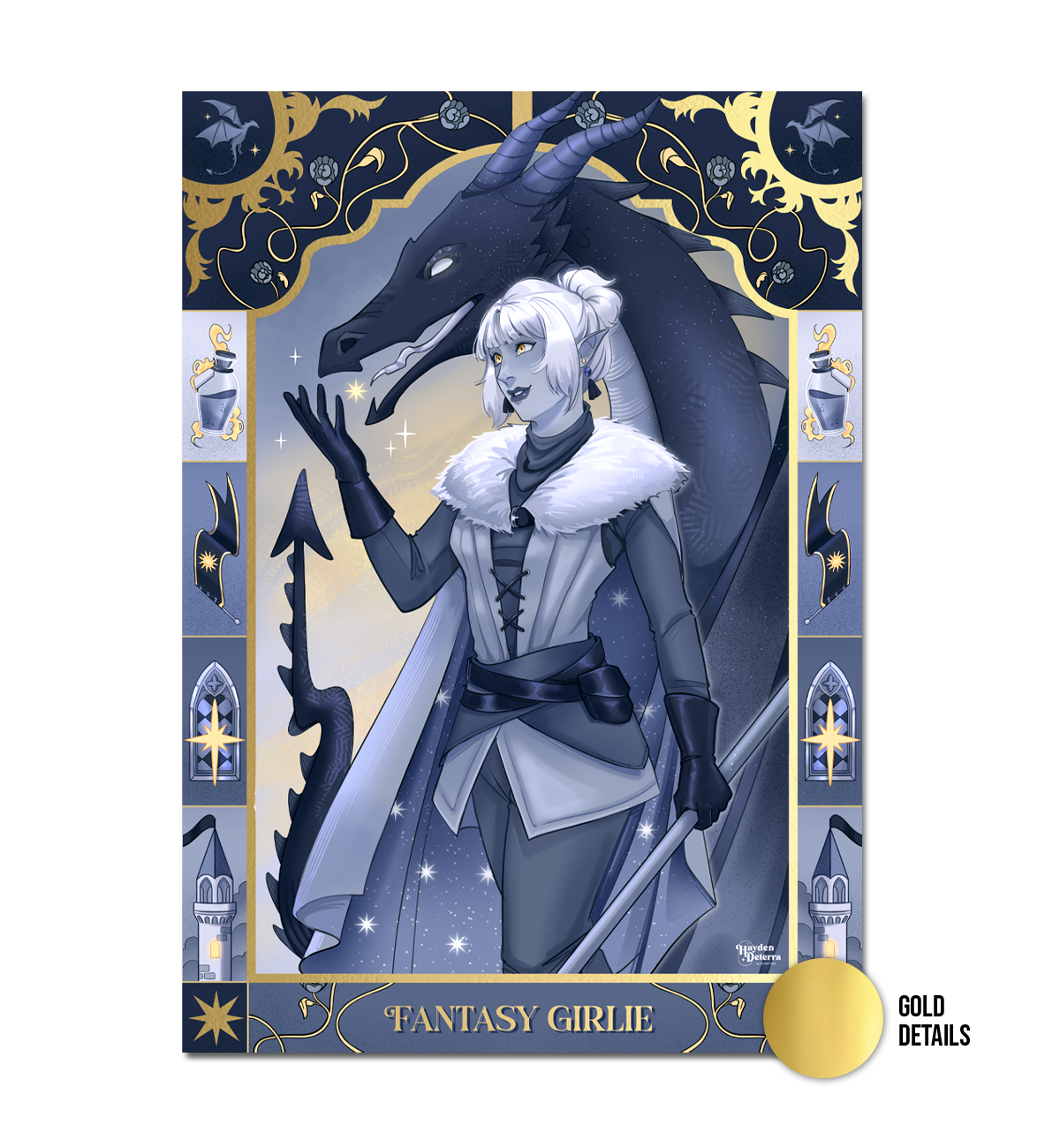 Fantasy Girlie Print