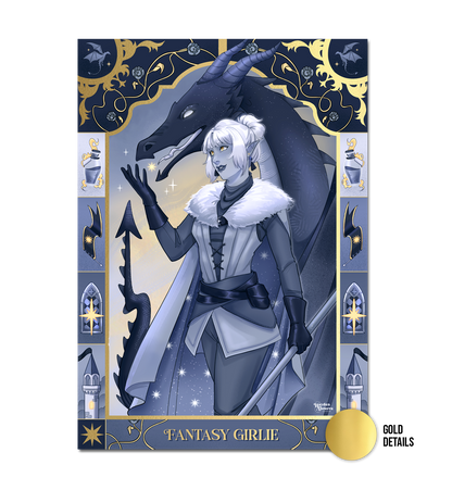 Fantasy Girlie Print