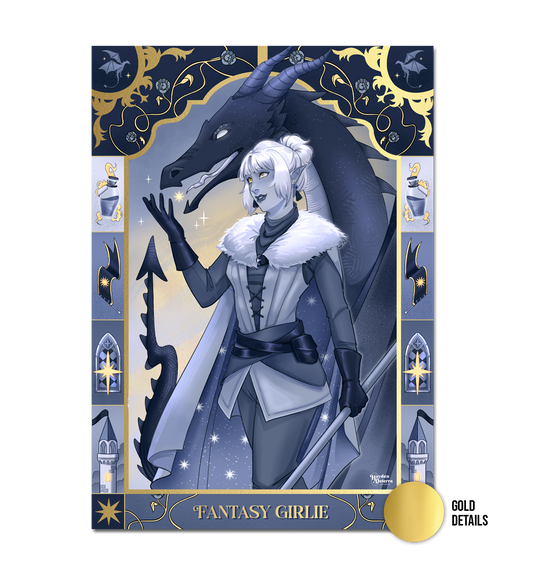 Fantasy Girlie Print