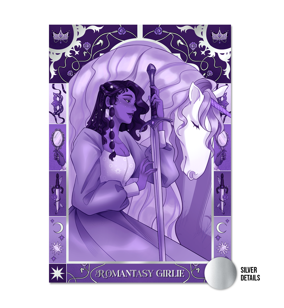 Romantasy Girlie Print