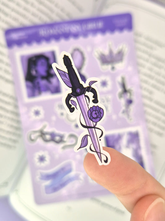 Romantasy Girlie Stickers Sheet