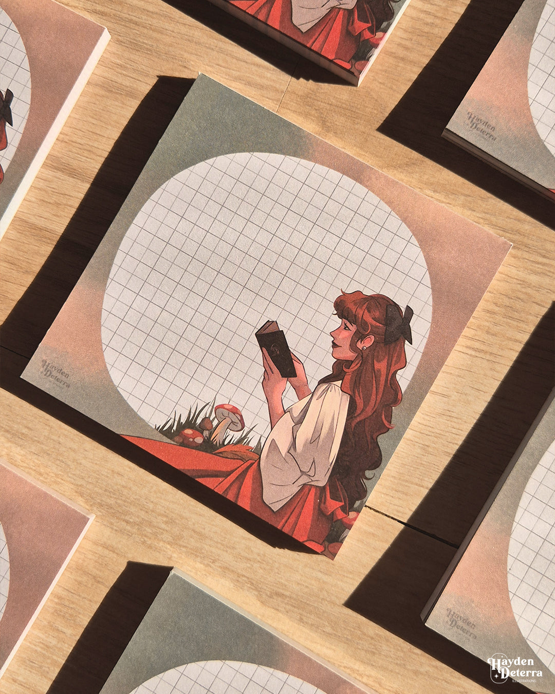 Autumn Girlie Memopad