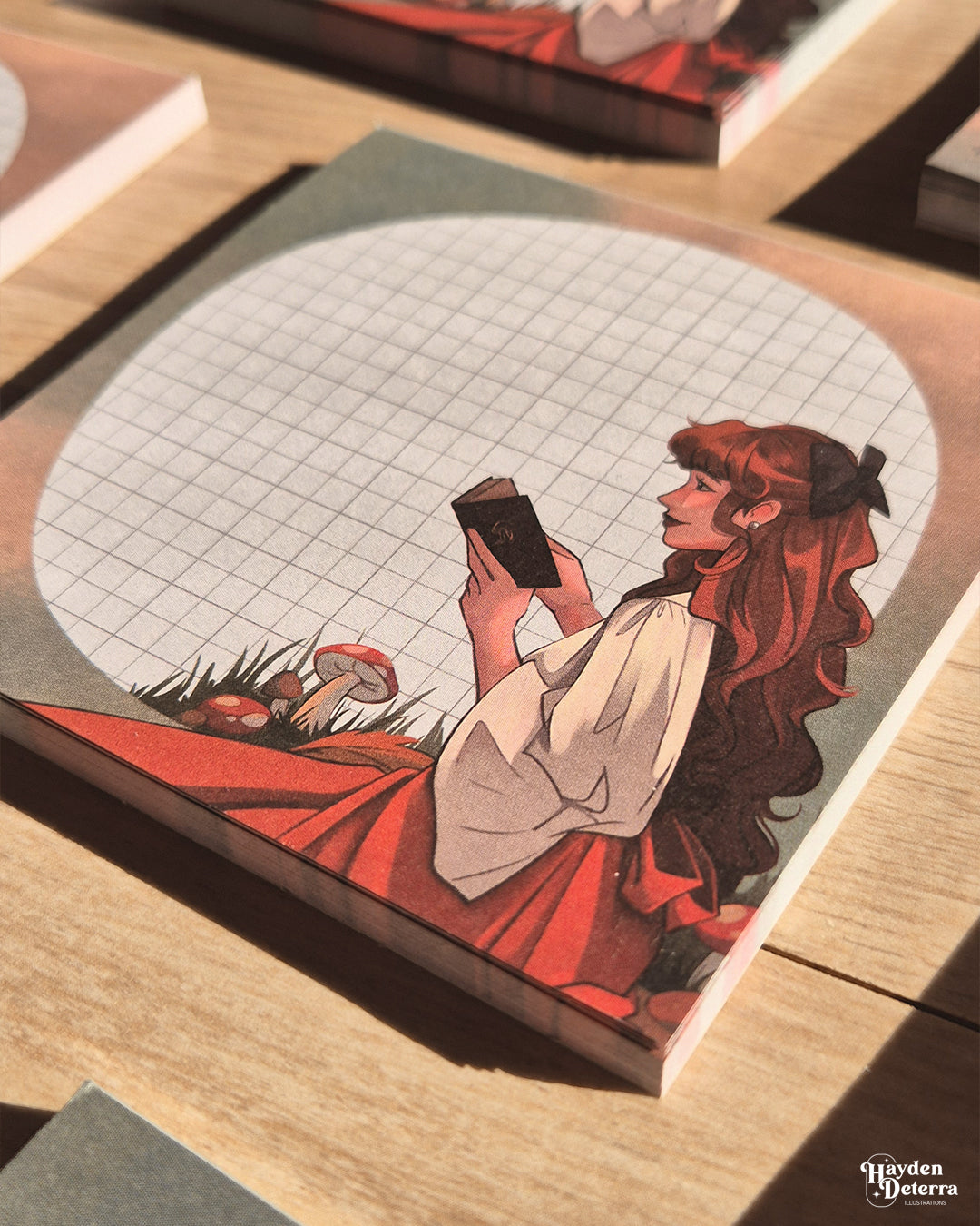 Autumn Girlie Memopad